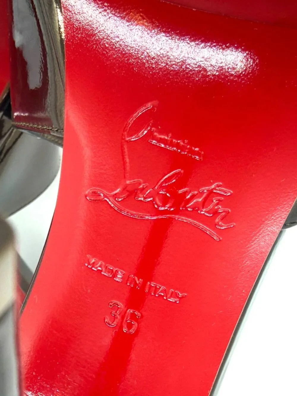 Christian Louboutin MISS ZIGOURATA ALTA.120 Cross Strap Pumps Heels Sandal